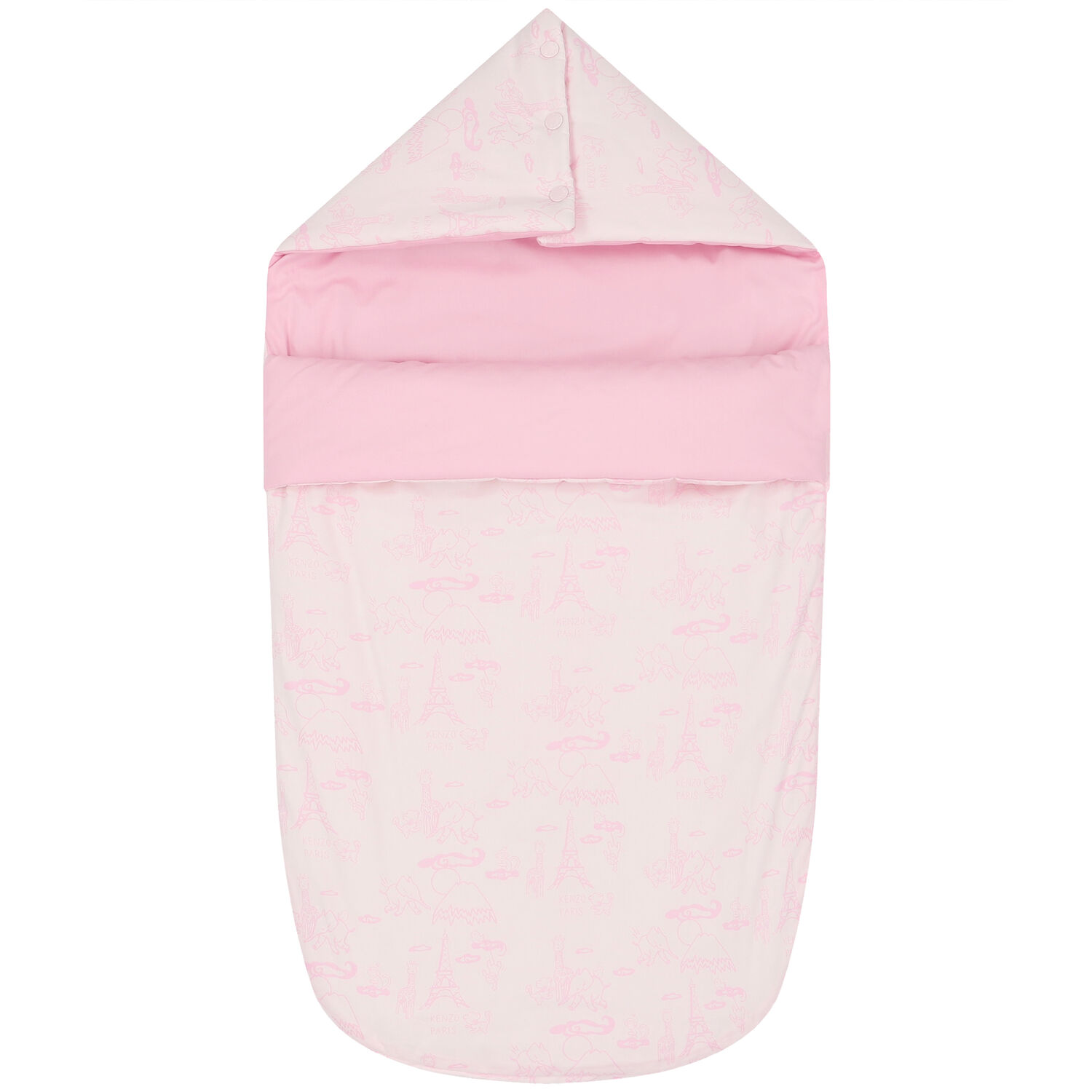 Baby Girls Pink Logo Nest, 1, hi-res